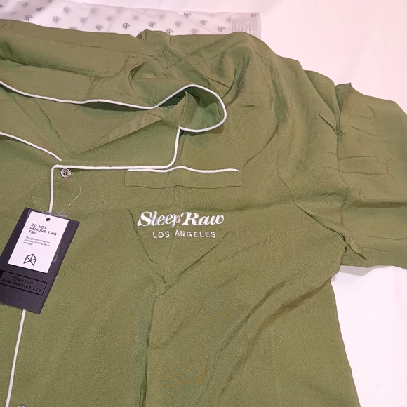 Womens sleep RawGear Los Angeles button down sleep gear - Picture 8 of 16